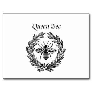 Vintage Queen Bee Post Cards