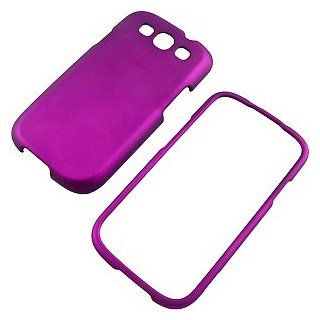 Grape Rubberized Protector Case for Samsung Galaxy S III (AT&T) i747 Electronics