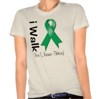 Personalize I Walk For Liver Cancer Awareness T Shirt