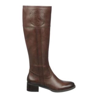 Women's Franco Sarto Christie Brown Leather Franco Sarto Boots