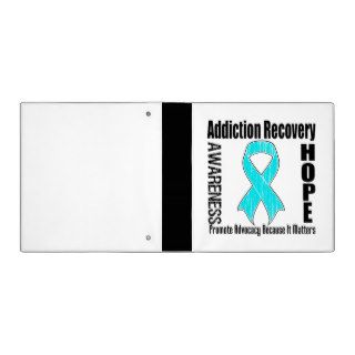 Promote Addiction Recovery Because It Matters 3 Ring Binder
