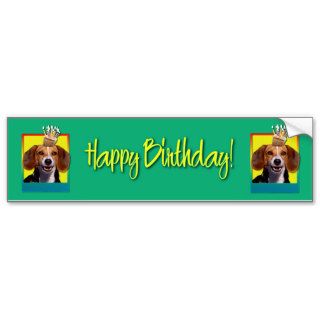 Birthday Cupcake   Beagle Bumper Stickers