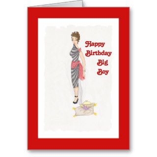 Genie Wish Card for Him, Birthday