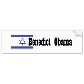 Benedict Obama Bumper Sticker