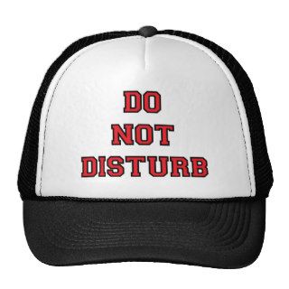 Do Not Disturb Hats