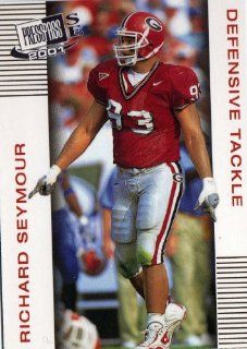 2001 Press Pass Se Gold #40 Richard Seymour at 's Sports Collectibles Store