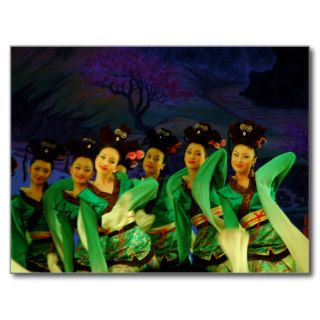 Song and Dance of Tang Dynasty Post Card