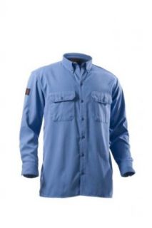 Drifire Utility Shirt, Woven, Medium Blue 3XL DF2 324LS/MB/3XL at  Mens Clothing store