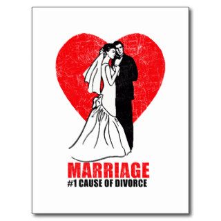 Marriage Humor Postcards