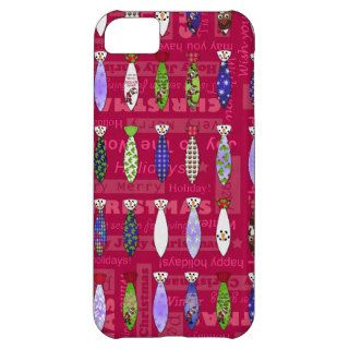 Ugly Christmas Ties Cover For iPhone 5C