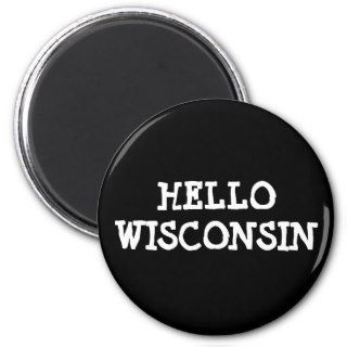 HELLO My State ~ City ~ NameEasy Text Box Refrigerator Magnets