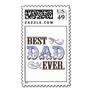 Best Dad Ever stamps