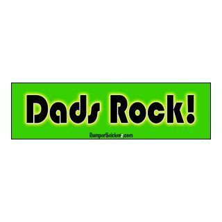 Dads Rock   Refrigerator Magnets 7x2 in Automotive