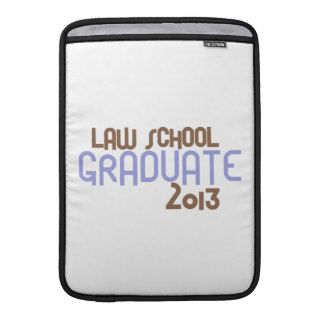 Funky Law School Graduate 2013 (Purple) MacBook Air Sleeve