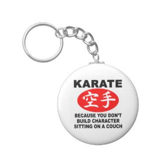 Karate Character Key Chain