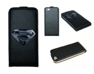 Genuine Leather iphone 4 4s Case Superman Cell Phones & Accessories