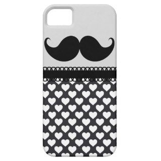 Retro Handlebar Mustache iPhone 5 Case