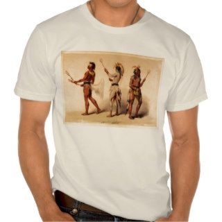 Indian Native Tribal Lacrosse T Shirt