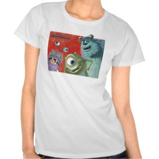 Monsters, Inc. mike Sulley Boo in costume Disney Tee Shirts
