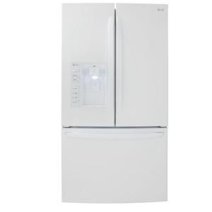 LG Electronics 30.7 cu. ft. French Door Refrigerator in White, ENERGY STAR LFX31925SW
