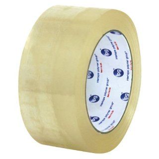Intertape 1100 Synthetic Rubber/Resin Extra Heavy Weight Premium Hot Melt Adhesive Carton Hand Sealing Tape, 3 mil Thick, 60.1 yds Length x 2 53/64" Width, Clear  (Case of 24)