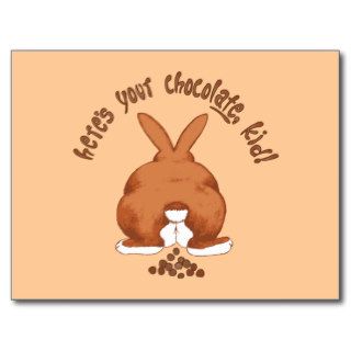 Heres Your Chocolate Postcard