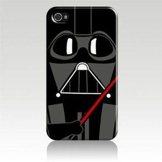 Star Wars Darth Vader and Storm Trooper Hard Iphone 4 4s Case White Pc Cover with Retail Packaging Cell Phones & Accessories