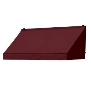 Awnings in a Box 6 ft. Classic Awning Replacement Cover (25 in. Projection) in Burgundy DISCONTINUED 3020837