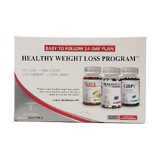 Pro Nutra Healthy Weight Loss Program, 14 Day Plan, 1 ea Health & Personal Care