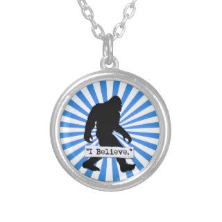 I Believe in Bigfoot Necklace