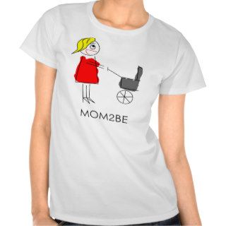 Funny maternity/pregnancy shirt Made2Show Mom2BE