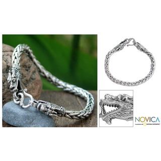 Loyal Dragon Bracelet (Thailand) Novica Bracelets
