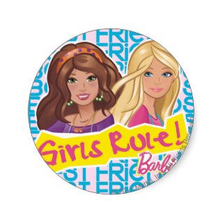Barbie Best Friends Girls Rule Sticker