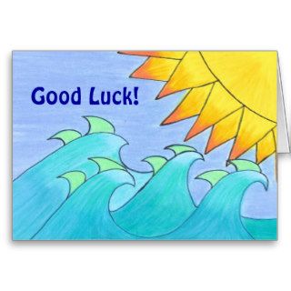 Good Luck Greeting Cards
