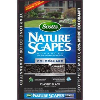 Scotts Nature Scapes 2 cu. ft. Advanced Black Mulch 88552410
