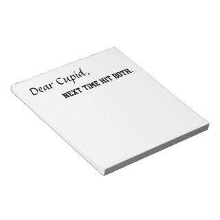 Funny notepads gifts Anti Valentines day gift joke
