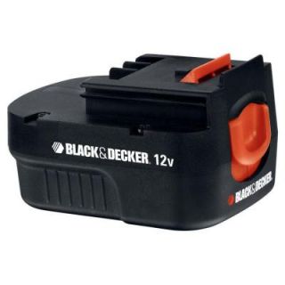 BLACK & DECKER 12 Volt Ni Cad Spring Loaded Slide Battery Pack HPB12