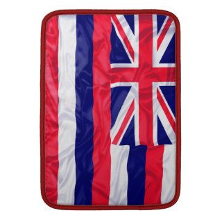 Wrinkled Hawaii Flag Sleeves For MacBook Air
