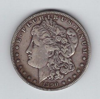 1890 P Morgan Silver Dollar G/VG 