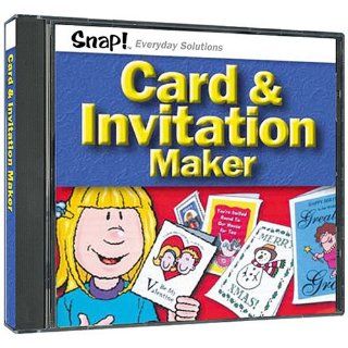 SNAP Card & Invitation Maker (Jewel Case) Software