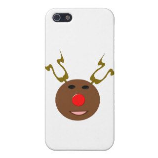Cyber Christmas Reindeer  Case For iPhone 5