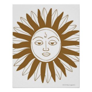 Hindu Sun God Posters