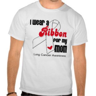 Lung Cancer Ribbon (Mom) Tshirt