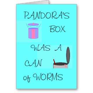 PANDORA'S BOX   all occasion card
