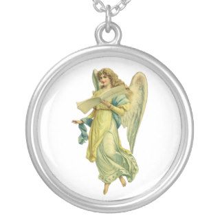 Victorian Christmas Angel; Gloria in Excelsis Deo Pendants