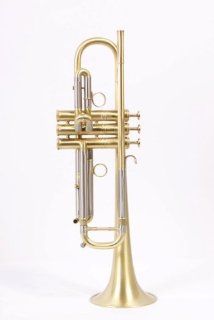 Kanstul 1600 Series Bb Trumpet 1600 5 Brushed Lacquer 886830763861 Musical Instruments