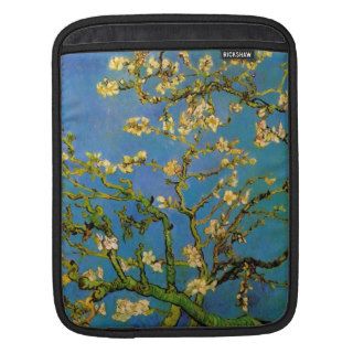 Van Gogh; Blossoming Almond Tree, Vintage Flowers iPad Sleeves