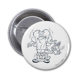 Bugs Bunny and Gossamer Pinback Button