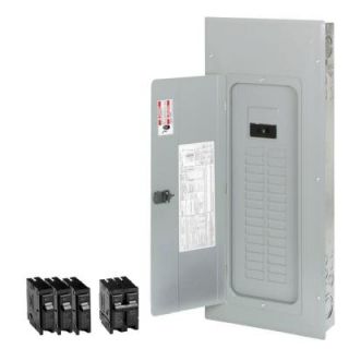 Eaton 200 Amp 30 Space 40 Circuit Type BR Main Breaker Load Center Value Pack Includes 4 Breakers BR3040B200V5