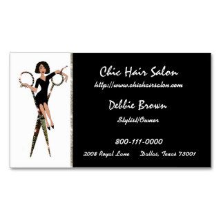 Salon (African American) Business Cards